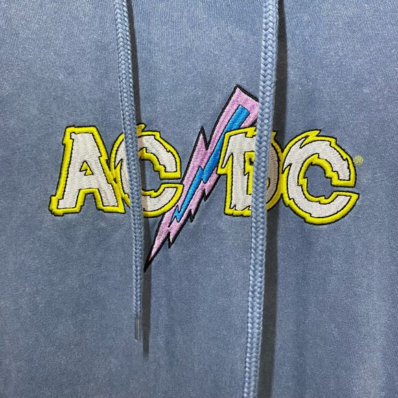 AC/DC Men's Graphic Hoodie with Long Sleeves Size XL - Picture 11 of 11